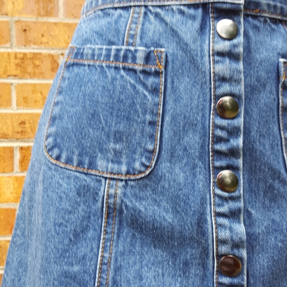 BDG denim skirt Button Up - Picture 6 of 8